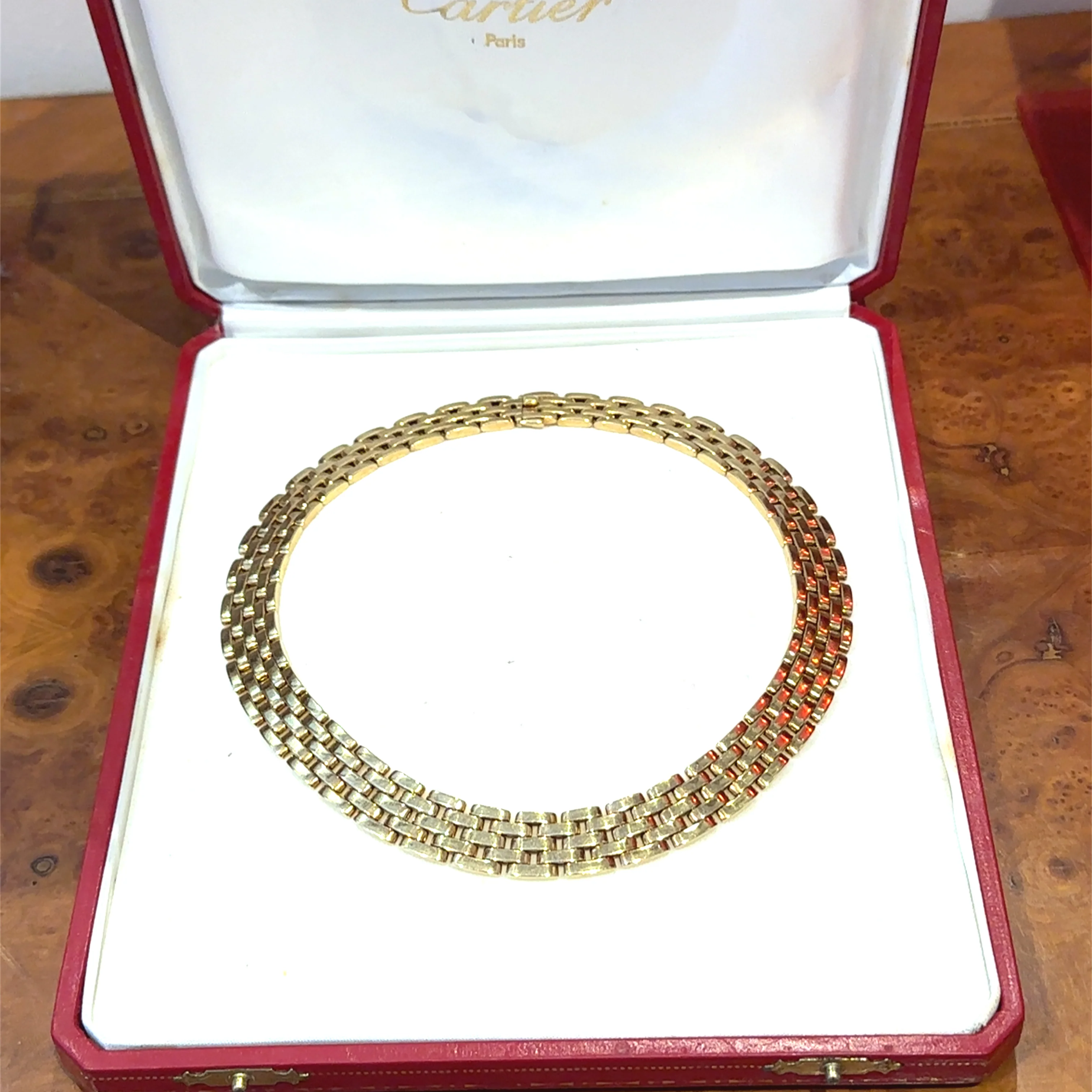 Cartier Maillon Panthère 18ct Yellow Gold Necklace 148.73g - Image 7