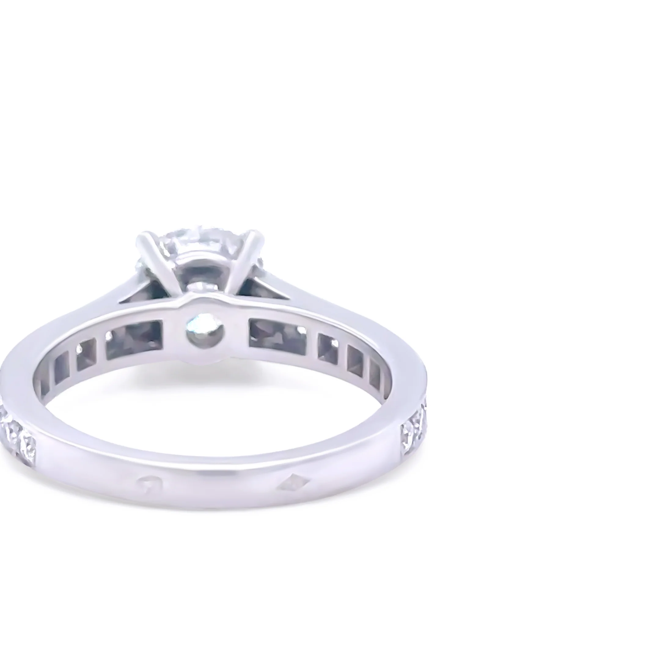 Cartier Platinum 1895 Solitaire Engagement Ring 1.83ct 4.63g - Image 2
