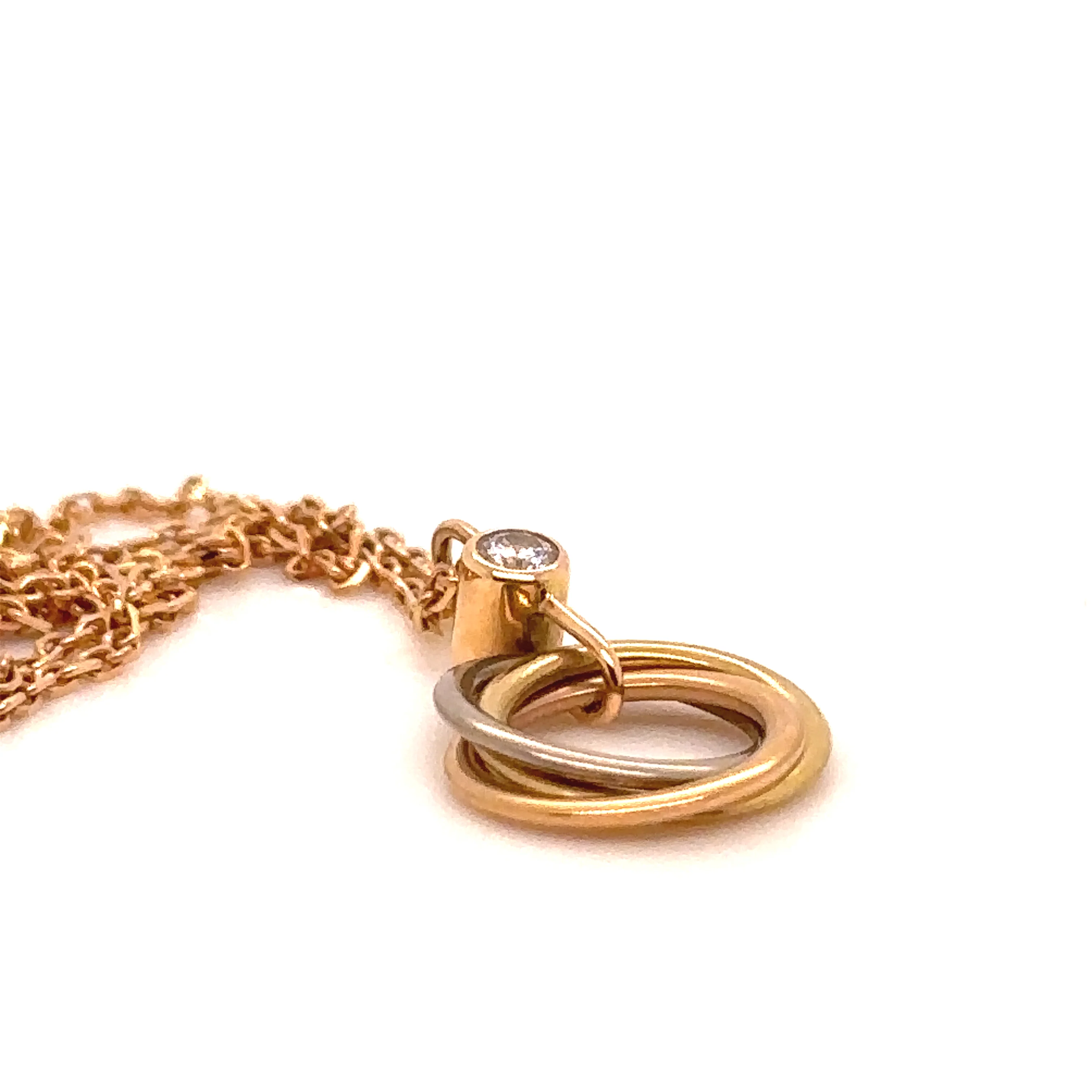 Cartier Trinity Necklace .04ct - Image 3