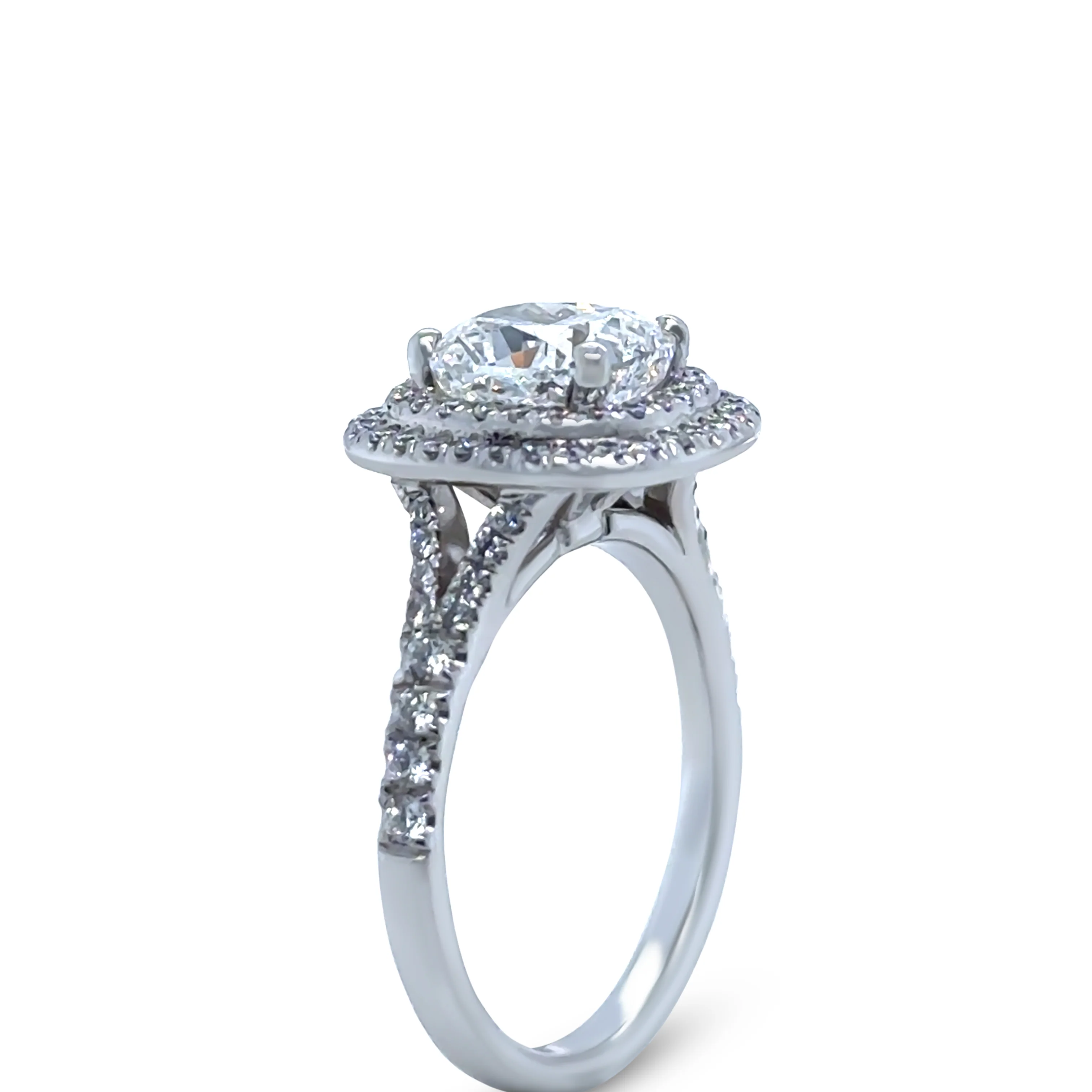 Cerrone 18ct White Gold Double Halo Cushion Cut Diamond Ring 2.27ct - Image 8