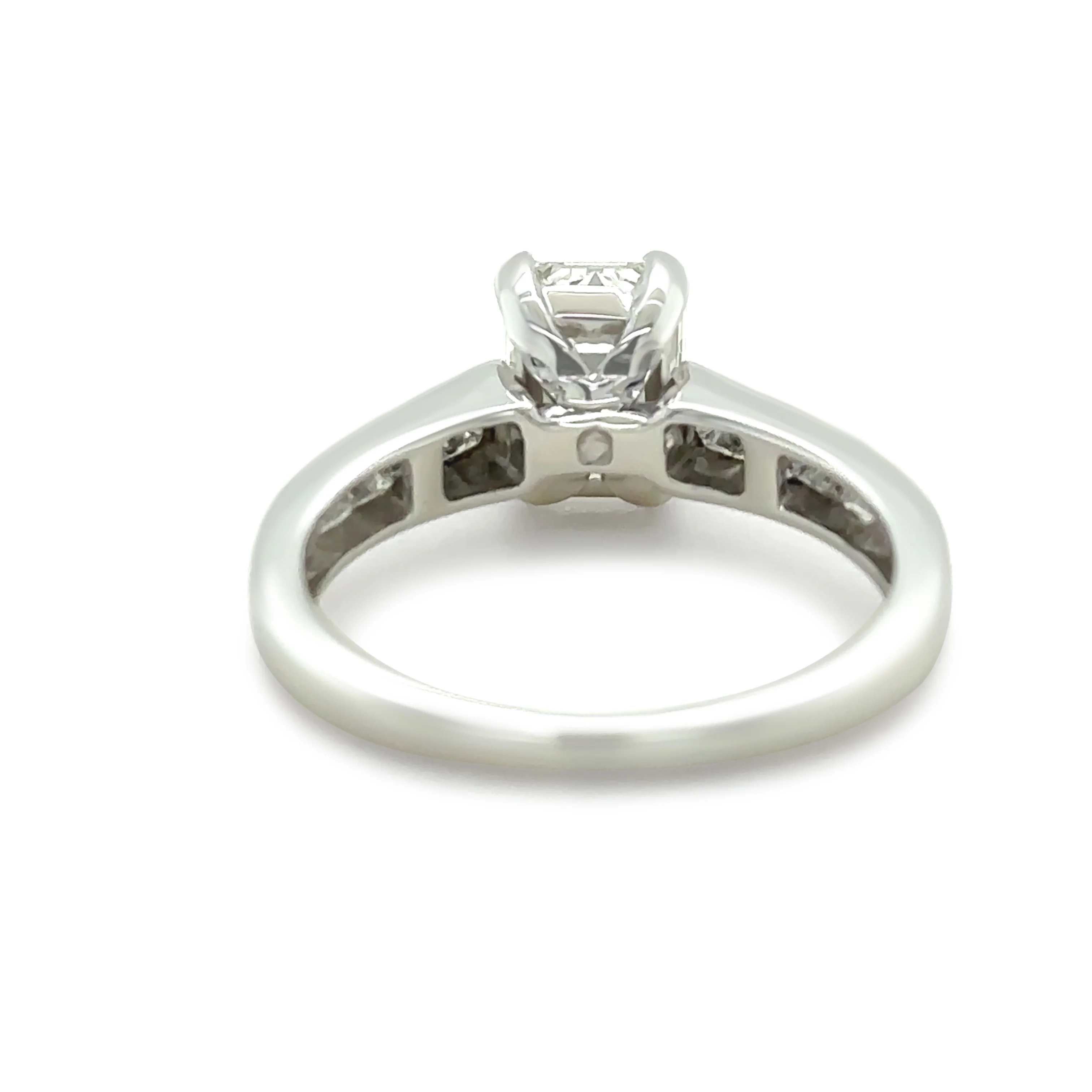 DCLA 18ct White Gold and Platinum Diamond Engagement Ring 1.94ct - Image 5