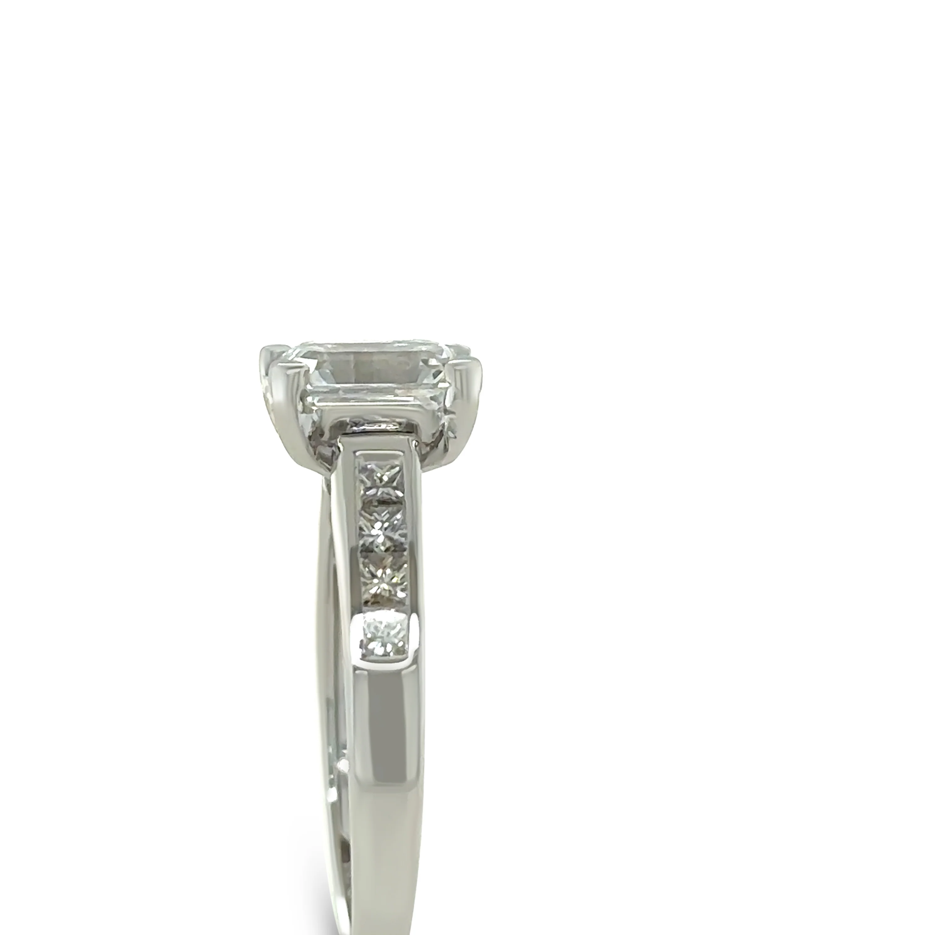 DCLA 18ct White Gold and Platinum Diamond Engagement Ring 1.94ct - Image 7