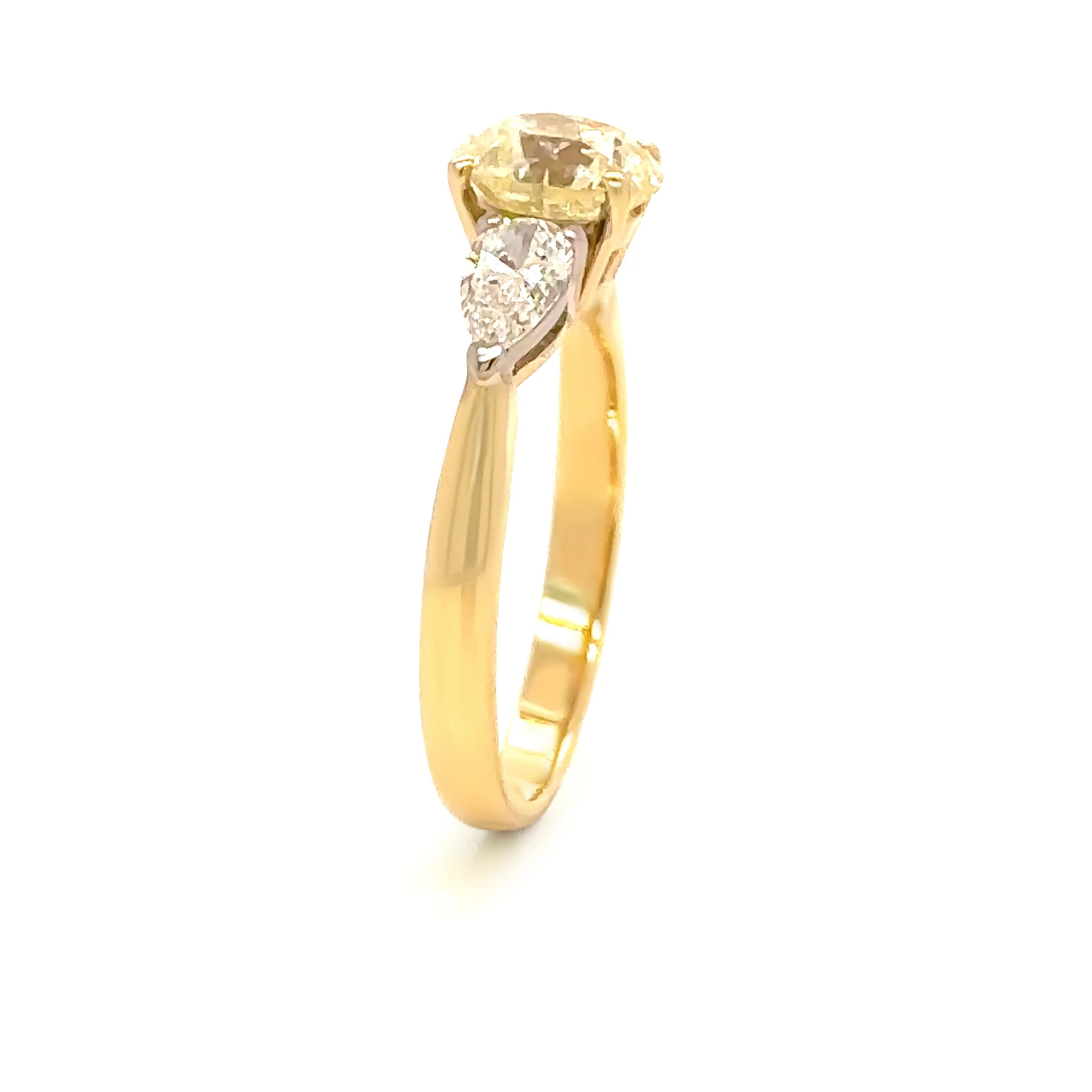 DCLA 18ct Yellow & White Gold Diamond Engagement Ring 1.79ct 3.64g - Image 6