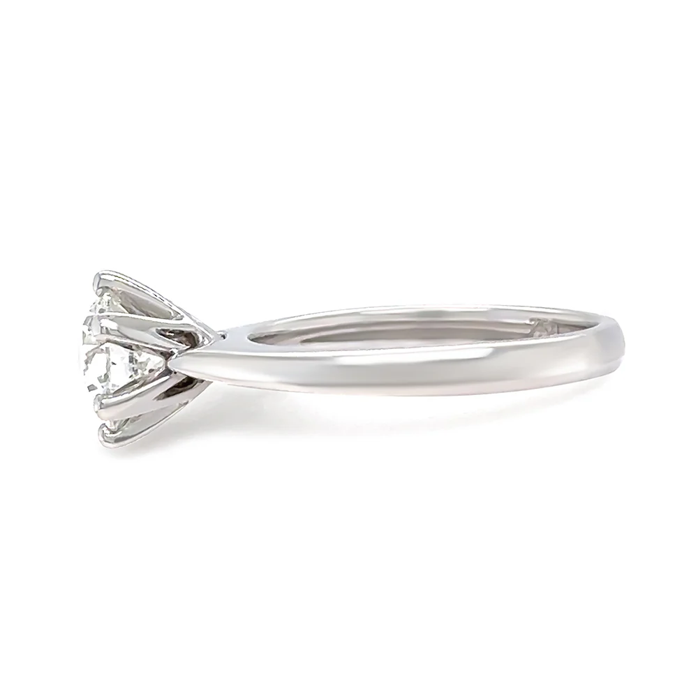GIA 18ct White Gold Diamond Engagement Ring 1.01ct 3.62g - Image 3