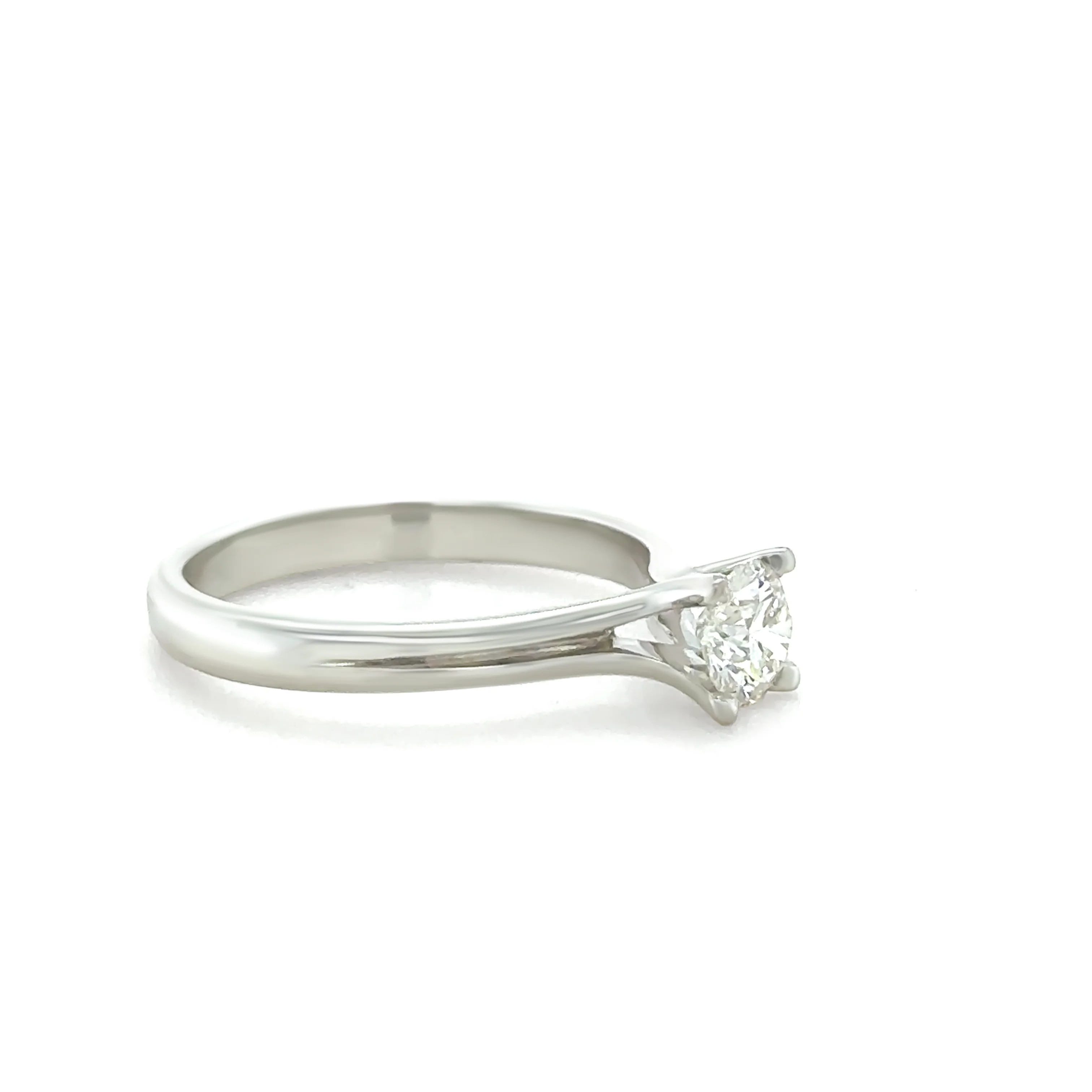 GIA 18ct White Gold Diamond Ring 0.40ct 2.73g - Image 3
