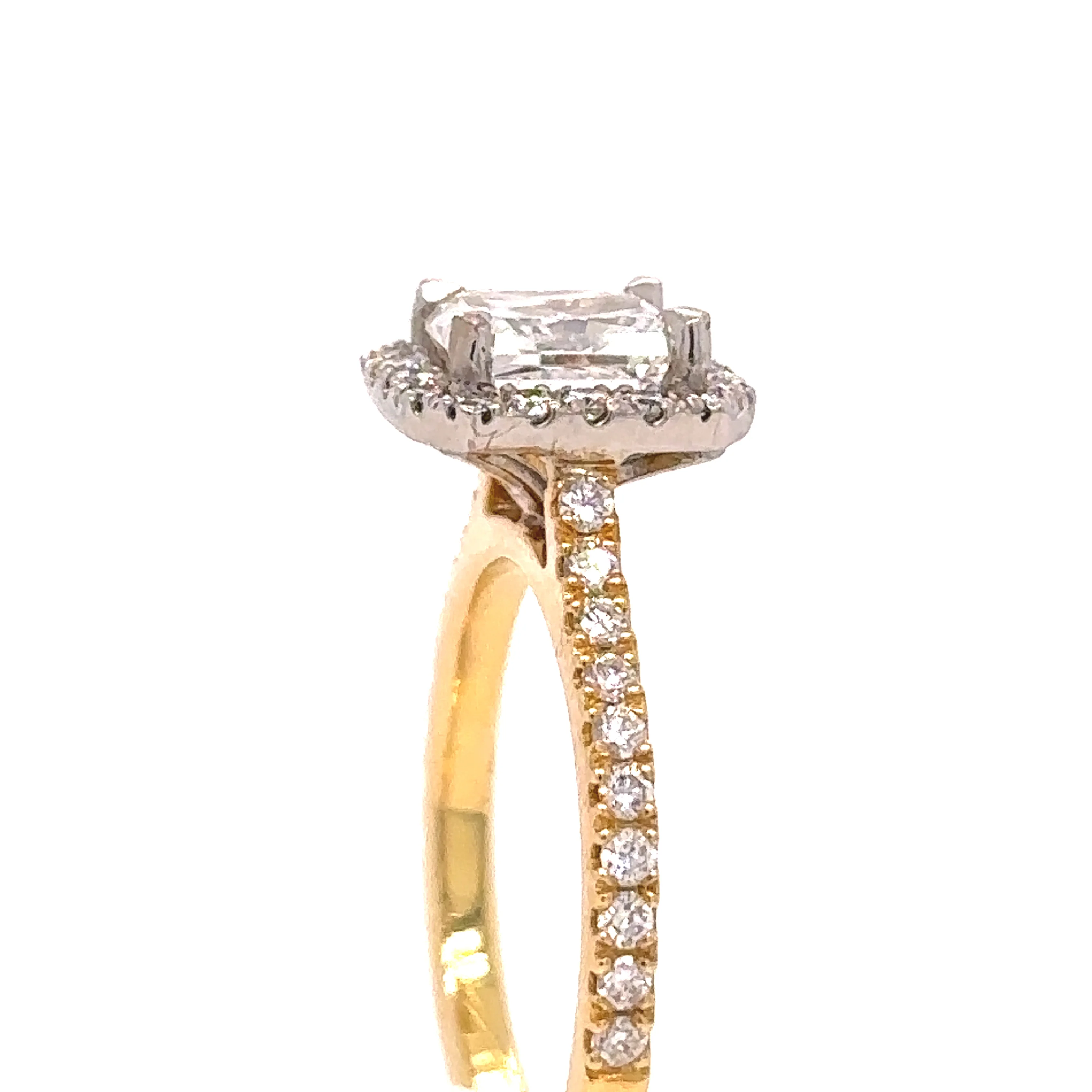 GIA Custom 18ct Engagement Ring 1.38ct - Image 6