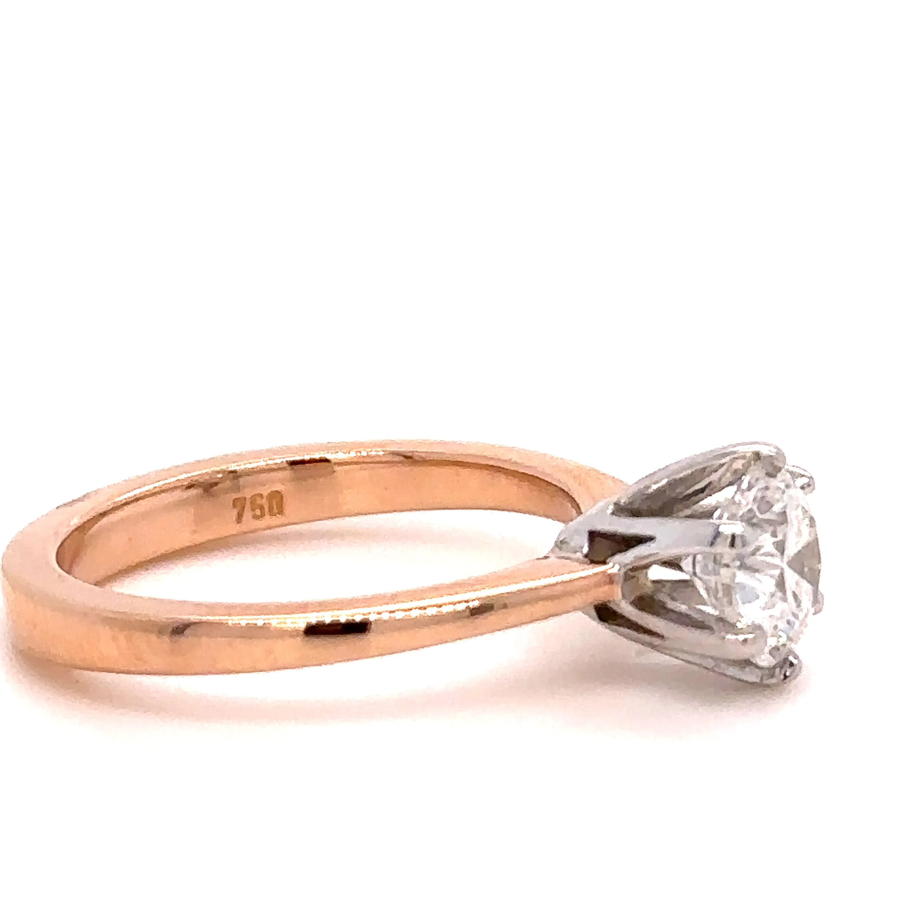 GIA Diamond Engagement Ring 1.10ct - Image 3