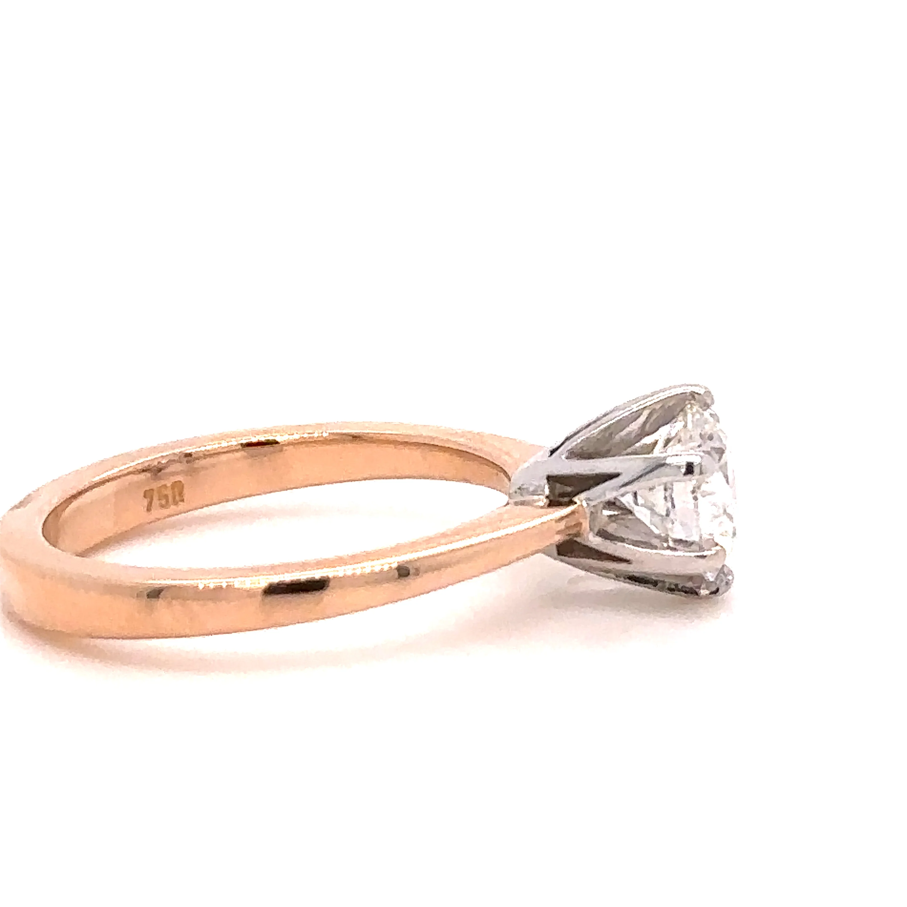 GIA Diamond Engagement Ring 1.10ct - Image 4
