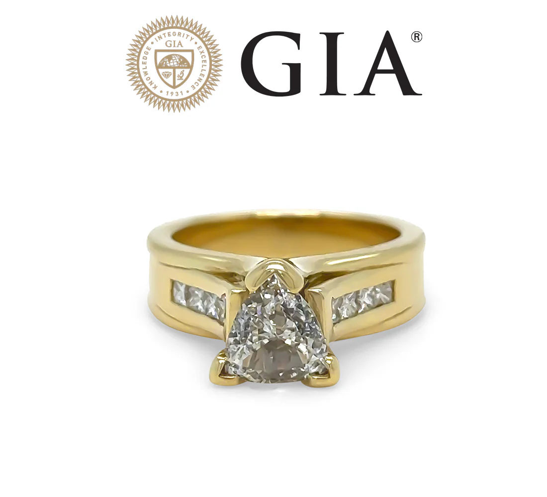 GIA Diamond Engagement Ring 1.35ct