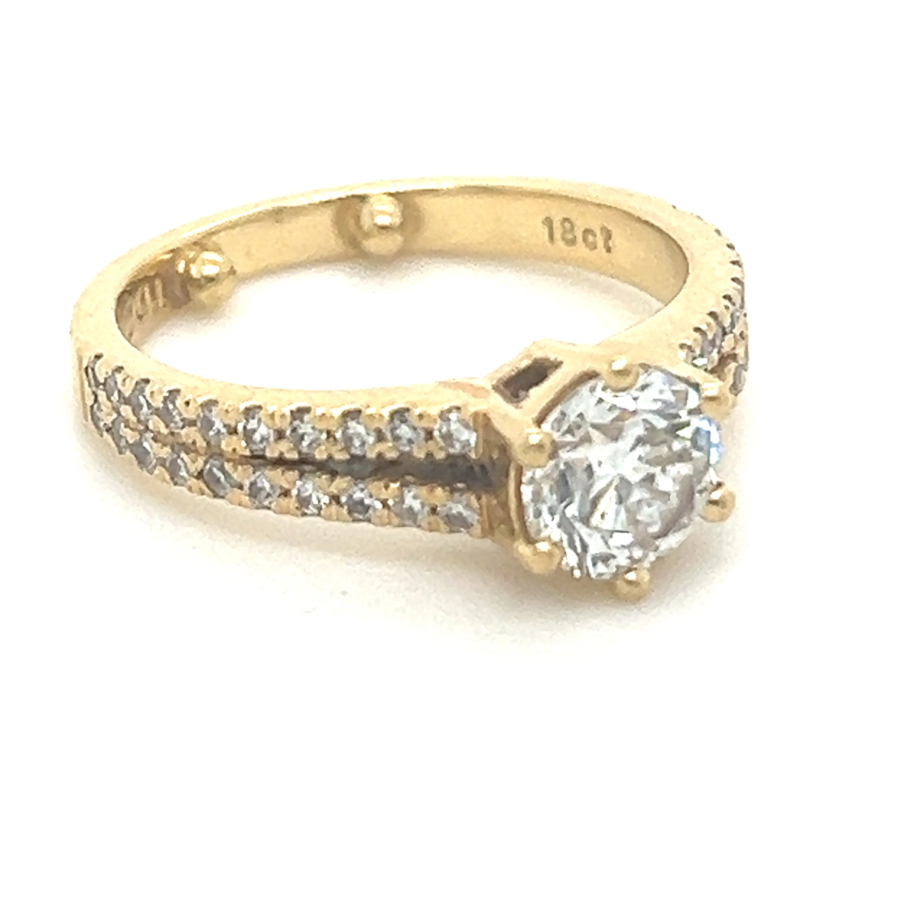 GIA Diamond Engagement Ring 1.40ct - Image 2