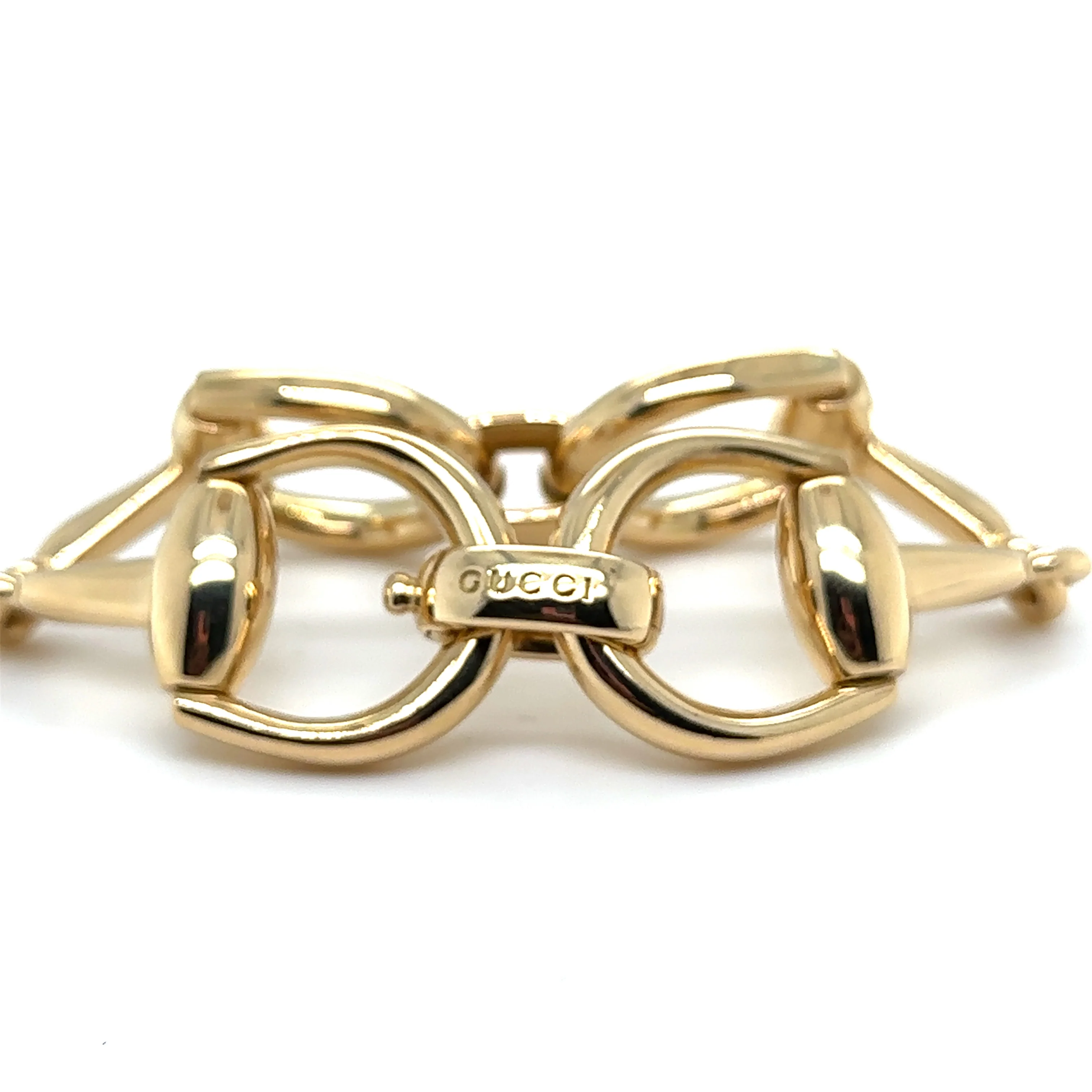 Gucci 18ct Yellow Gold Bracelet 56.63g - Image 4