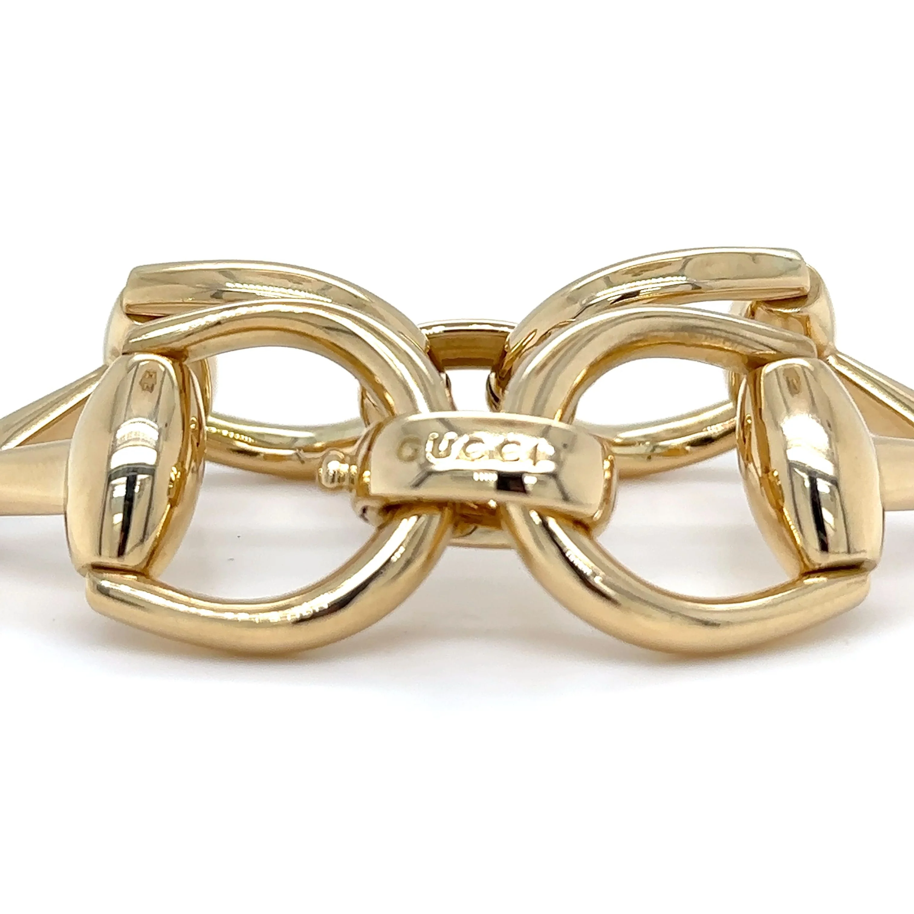 Gucci 18ct Yellow Gold Bracelet 56.63g - Image 7