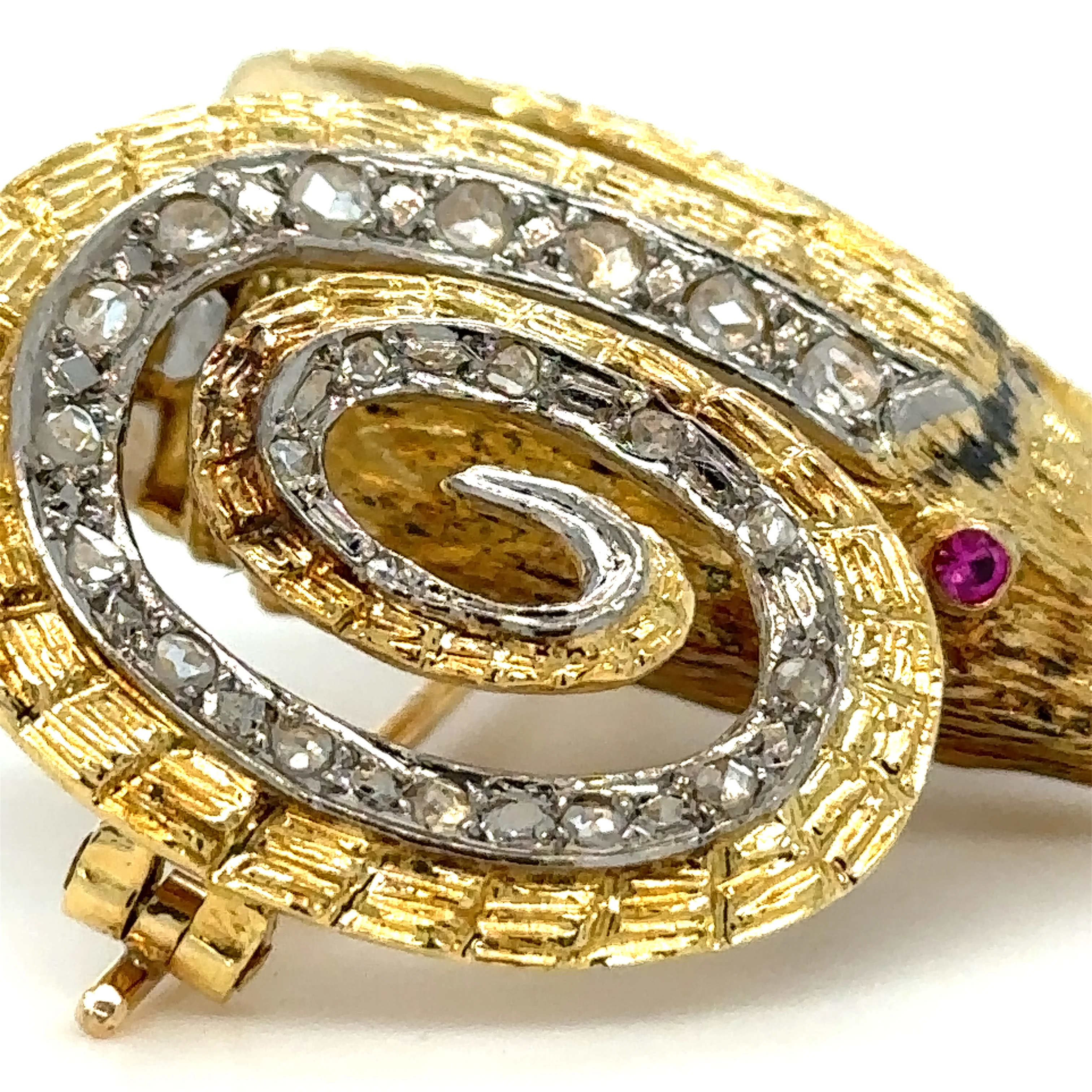 Ilias Lalaounis Vintage Ram's Head Brooch - Image 2
