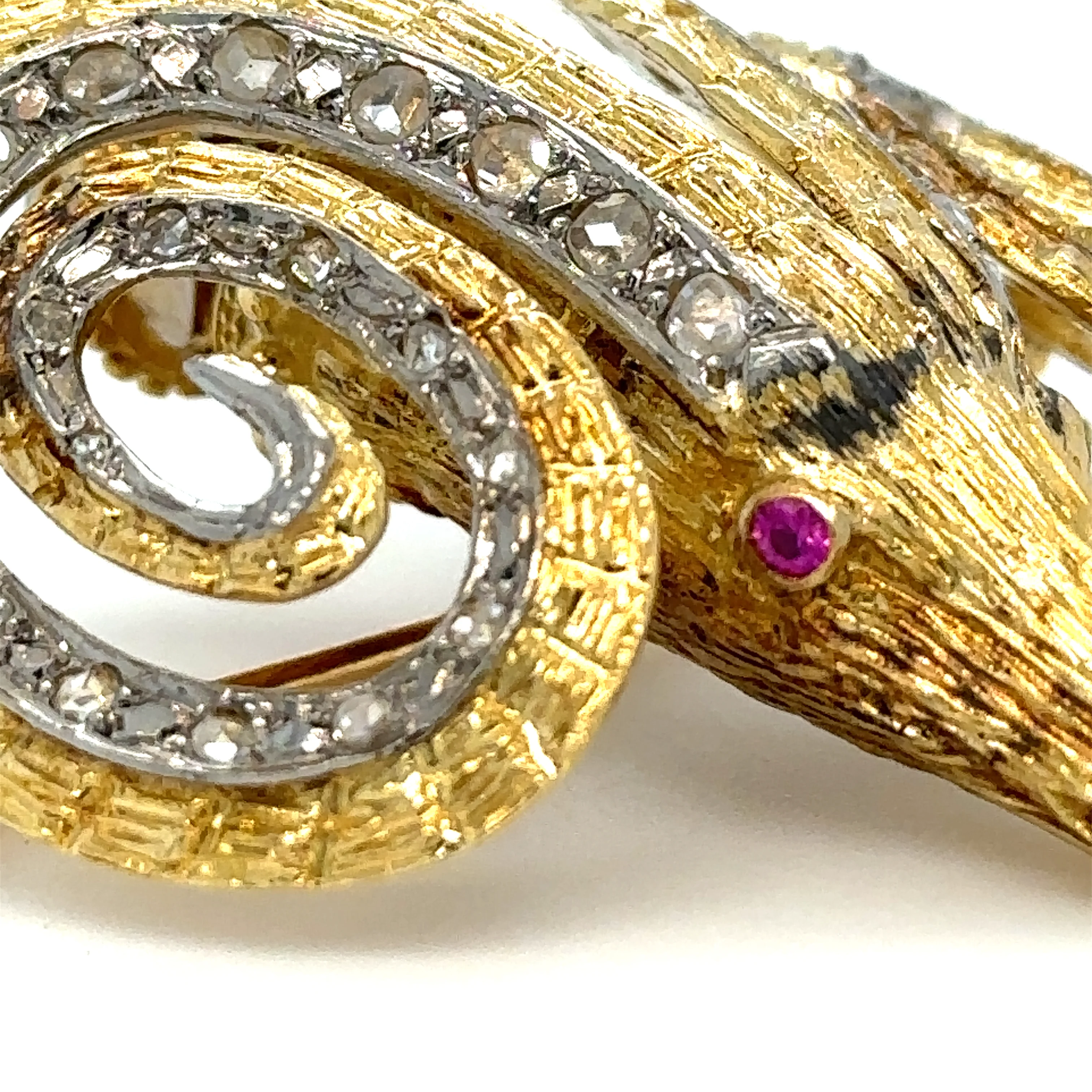 Ilias Lalaounis Vintage Ram's Head Brooch - Image 4