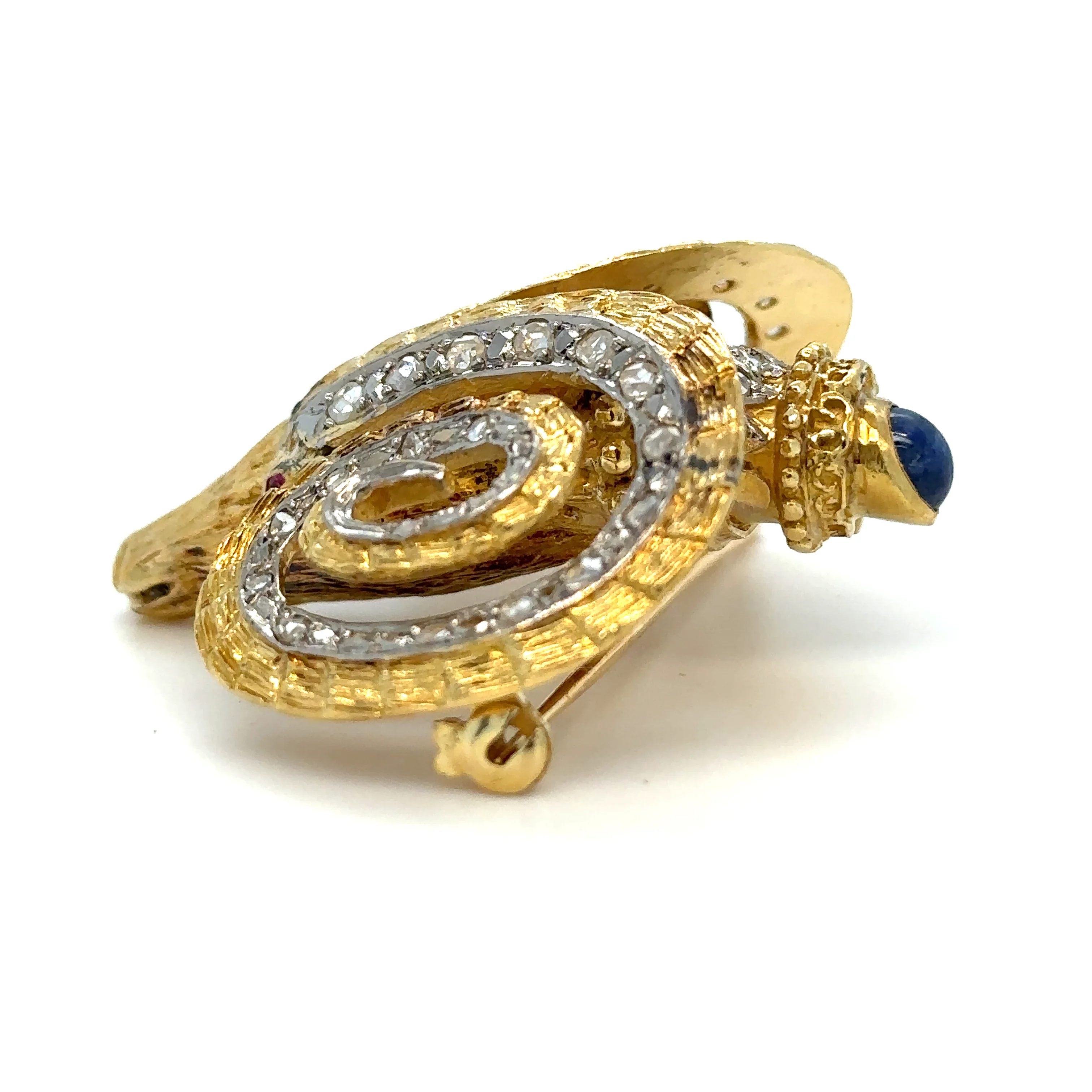 Ilias Lalaounis Vintage Ram's Head Brooch - Image 7