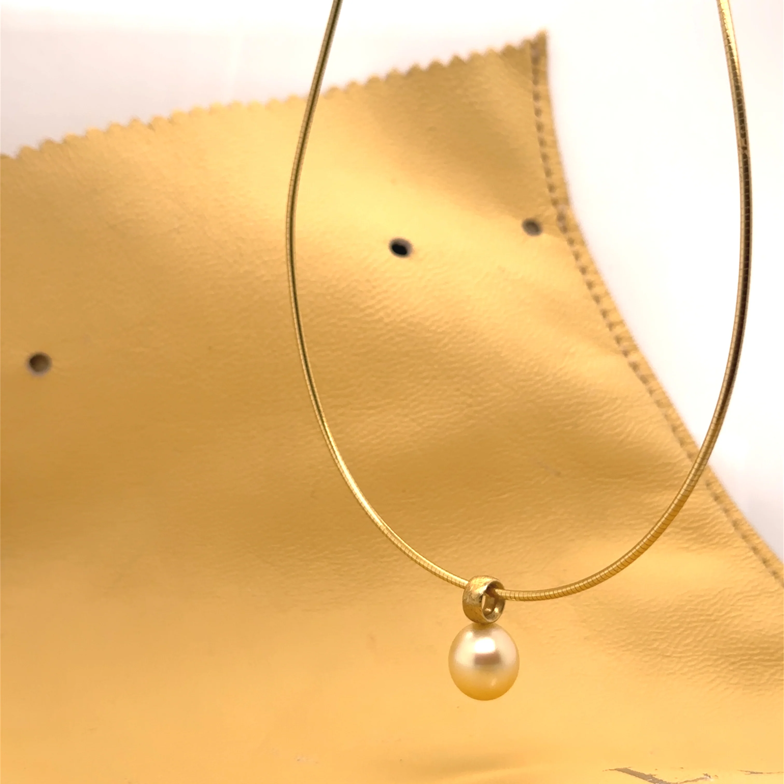 Paspaley 18ct Yellow Gold South Sea Pearl Necklace 13.1g - Image 2