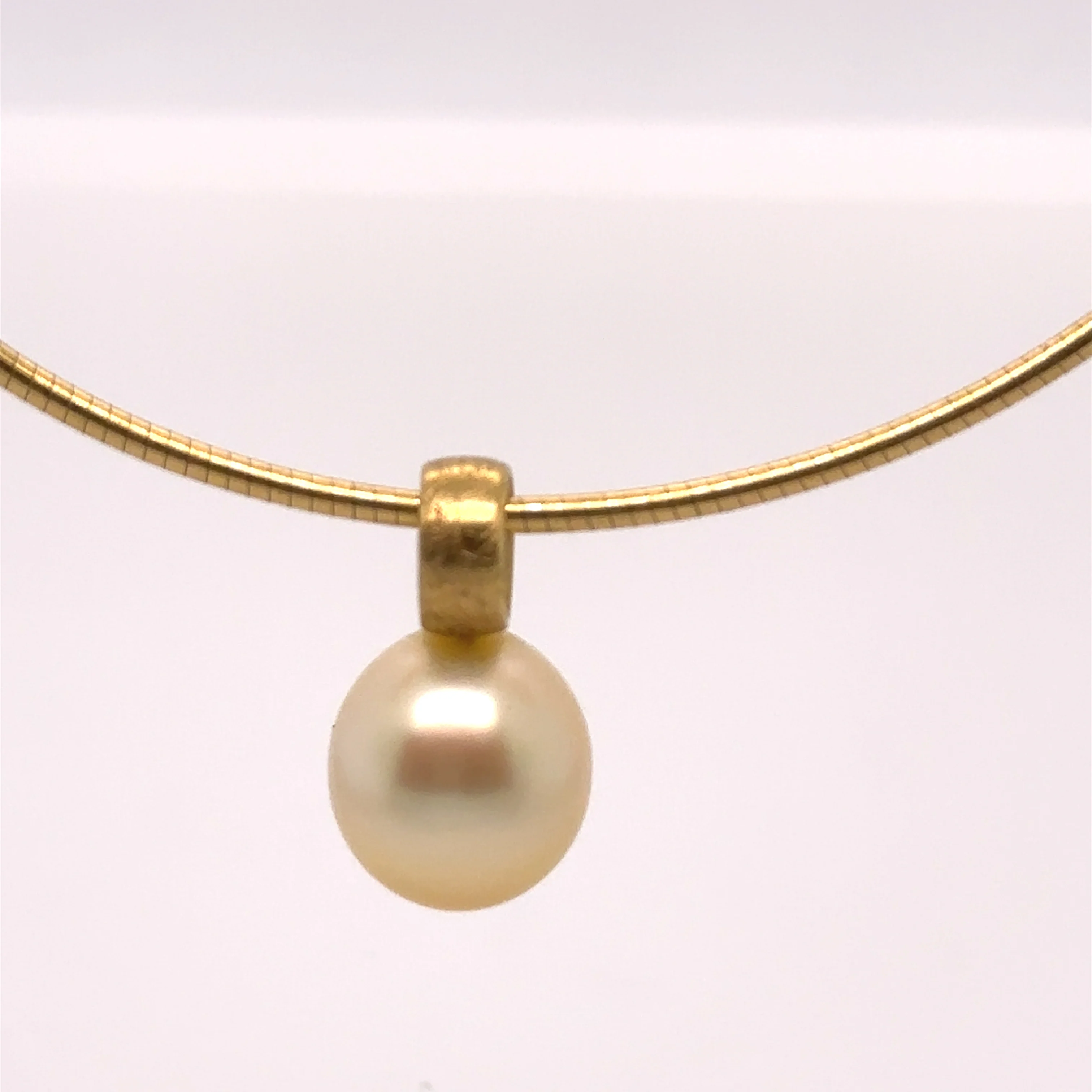 Paspaley 18ct Yellow Gold South Sea Pearl Necklace 13.1g - Image 6