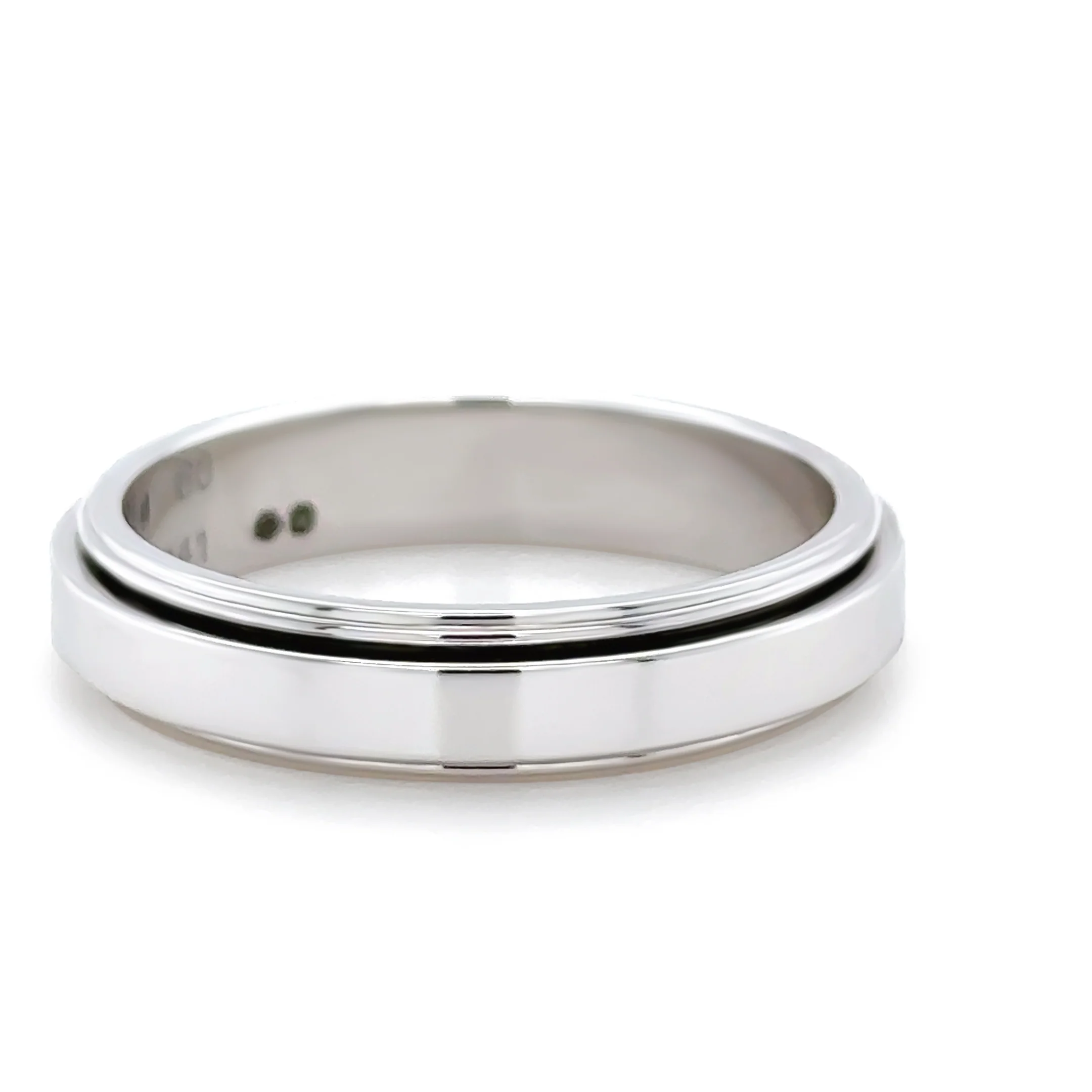 Piaget 18ct White Gold Possession Diamond Spinning Ring 0.02ct 6.31g - Image 6
