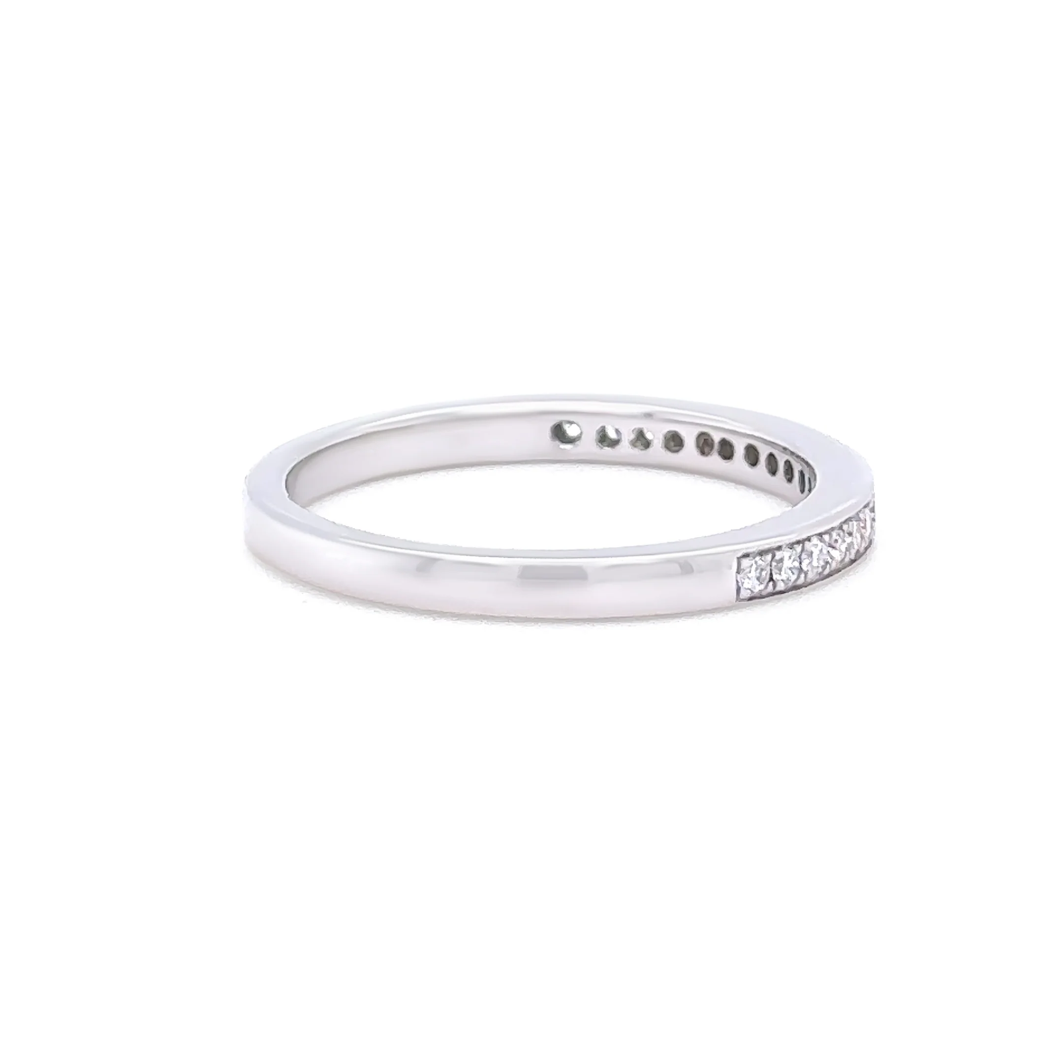 Platinum & 18ct White Gold Diamond Engagement and Wedding Ring Set 1.16ct - Image 9
