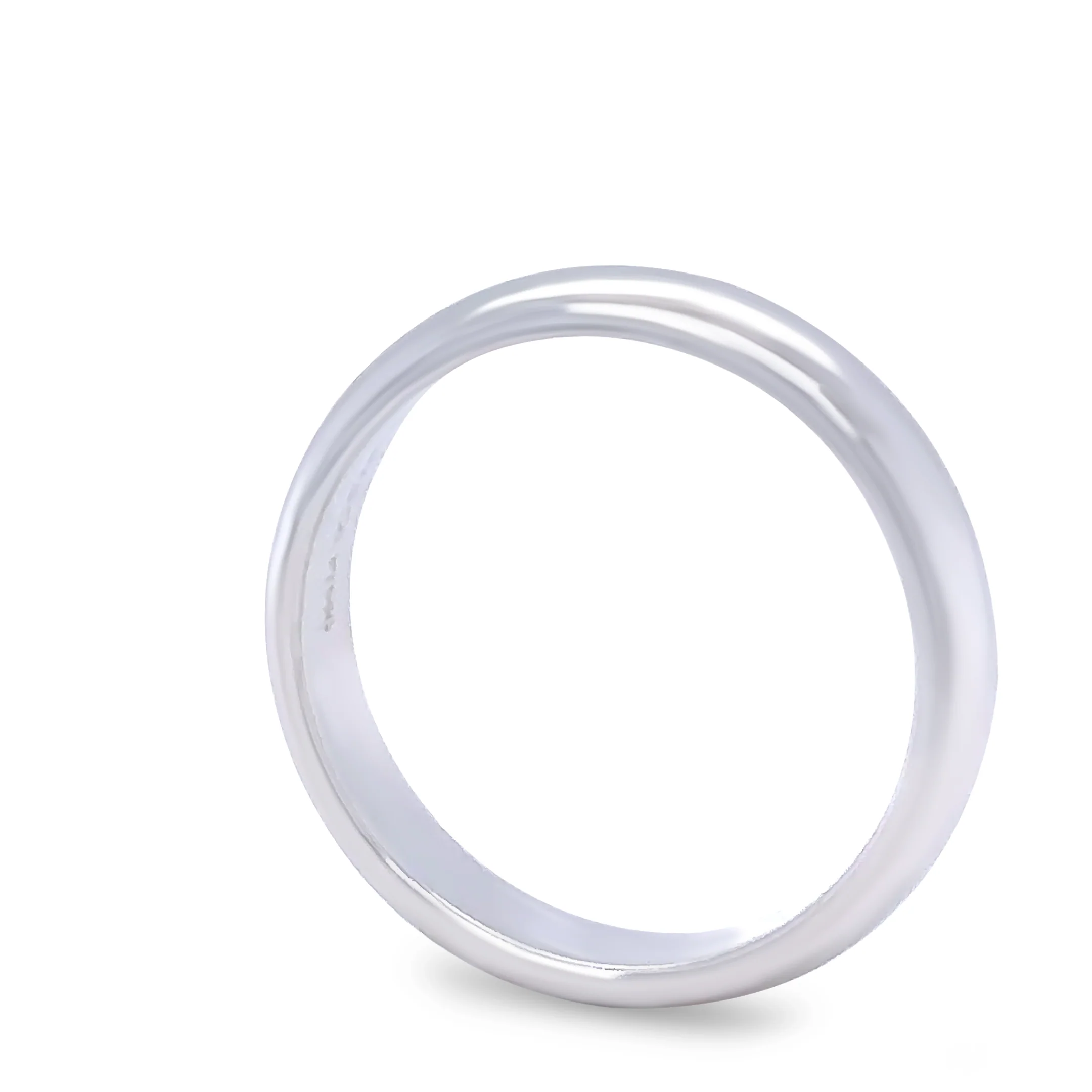Tiffany & Co Platinum Forever Wedding Band Ring 8.52g - Image 3
