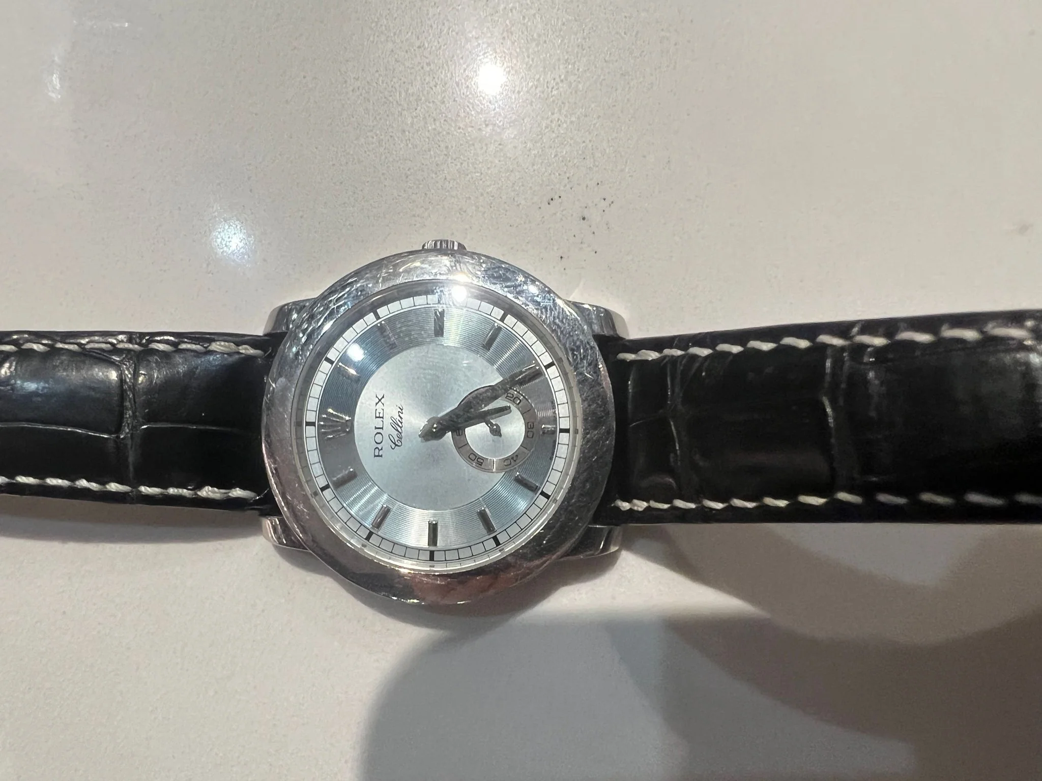 Rolex Platinum Cellini 5241/6 - Image 4