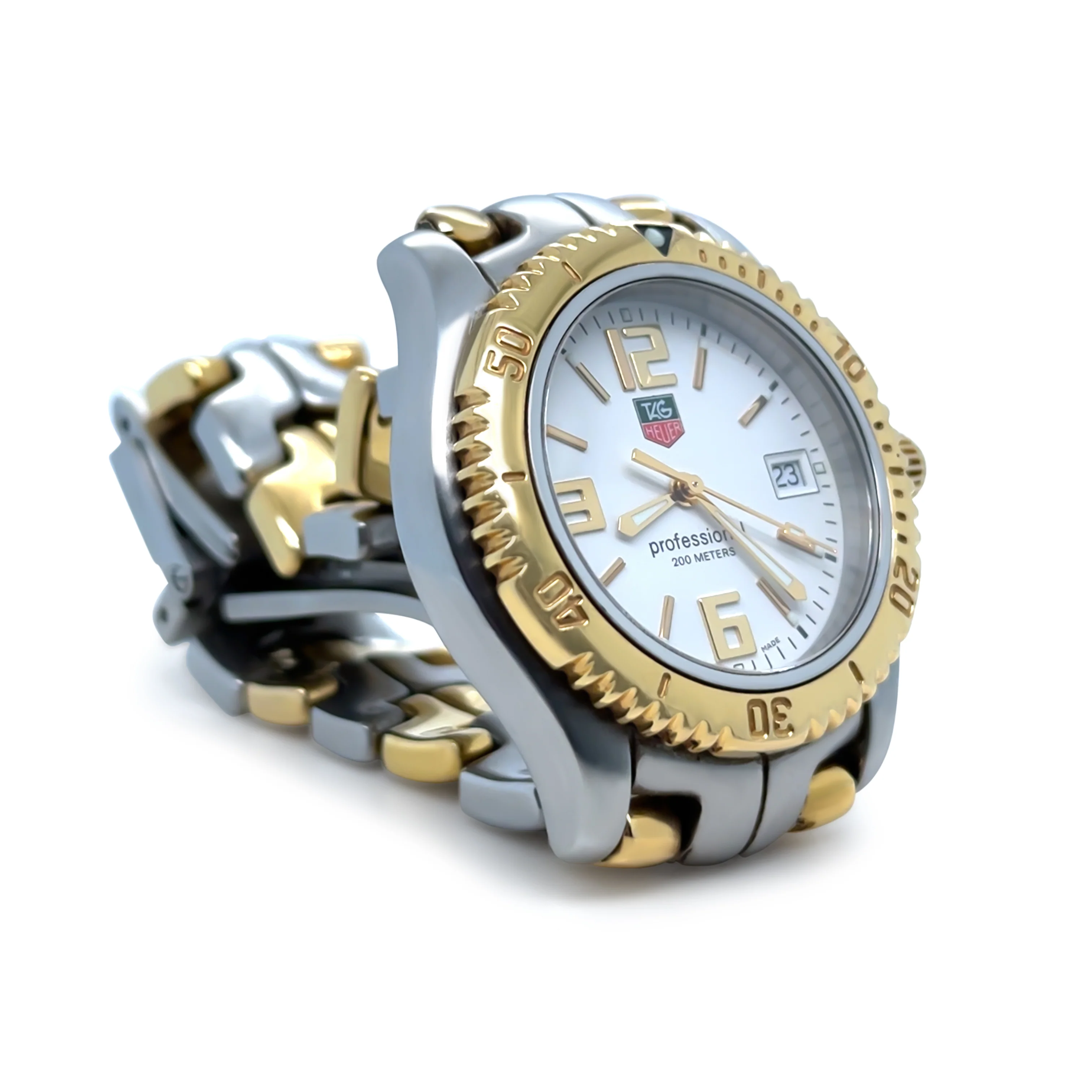 Tag Heuer Link Stainless Steel & Gold Capped Quartz Watch WT1250 – 36mm - Image 2