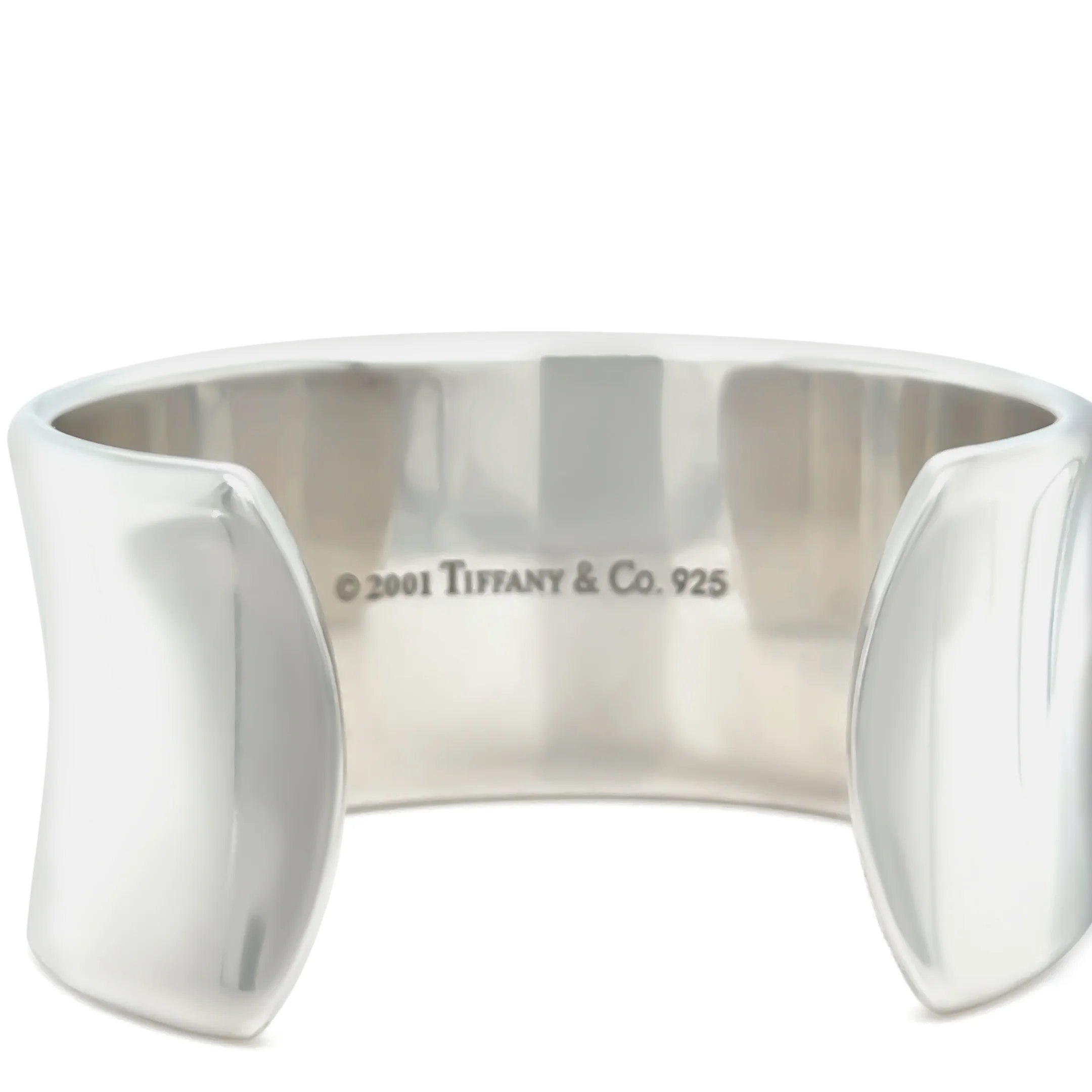 Tiffany & Co. 1837 Sterling Silver Cuff Bracelet 82g - Image 3