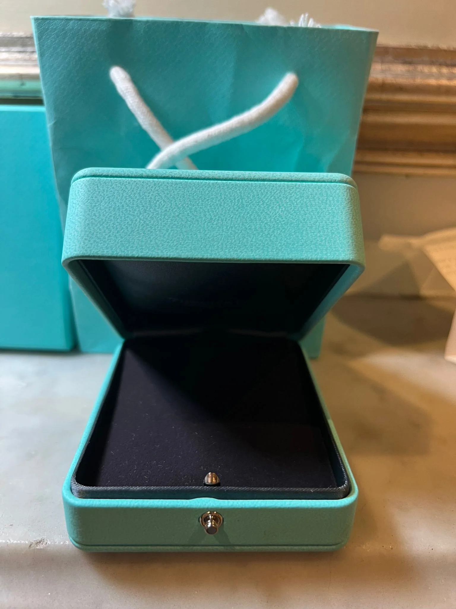 Tiffany & Co. 18ct White Gold T Smile Diamond Pendant 0.10ct 2.37g - Image 10