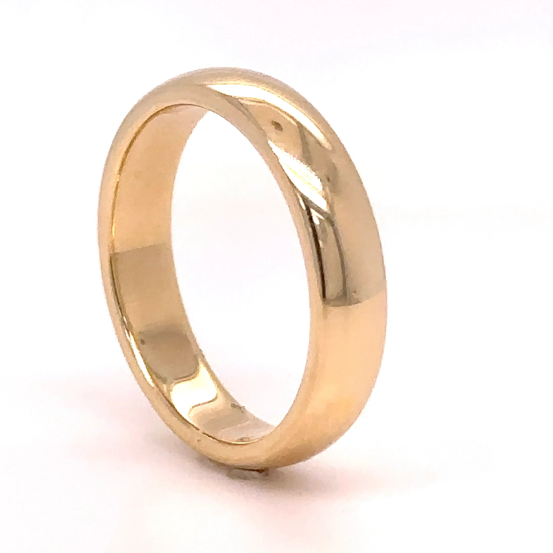 Tiffany & Co. 18ct Yellow Gold Forever Wedding Band 7g - Image 5