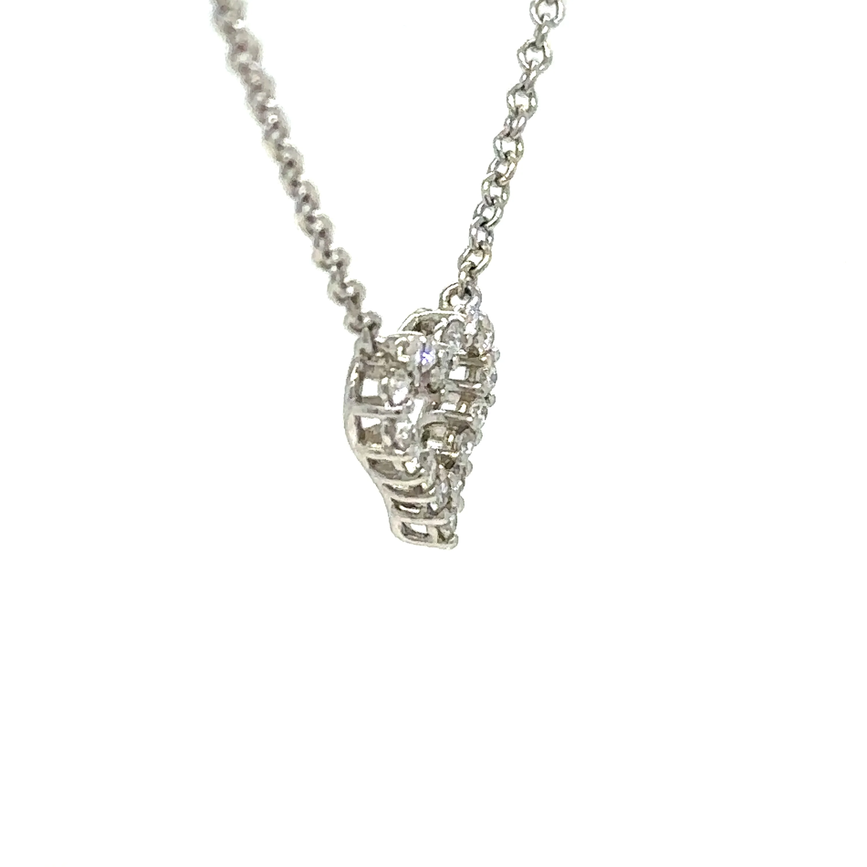 Tiffany & Co Diamond Heart Pendant 0.20ct - Image 4