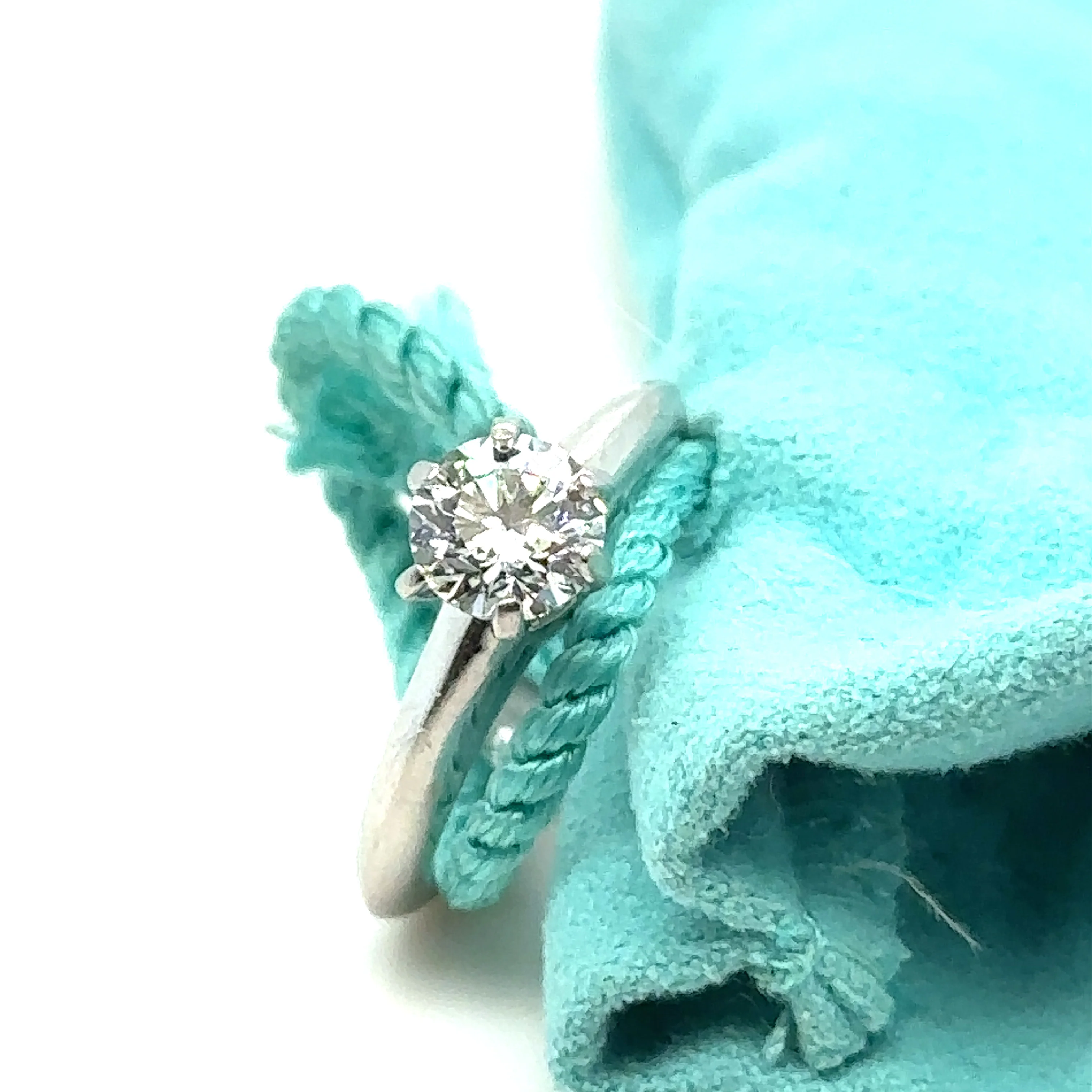 Tiffany & Co Engagement Ring 0.94ct - Image 8