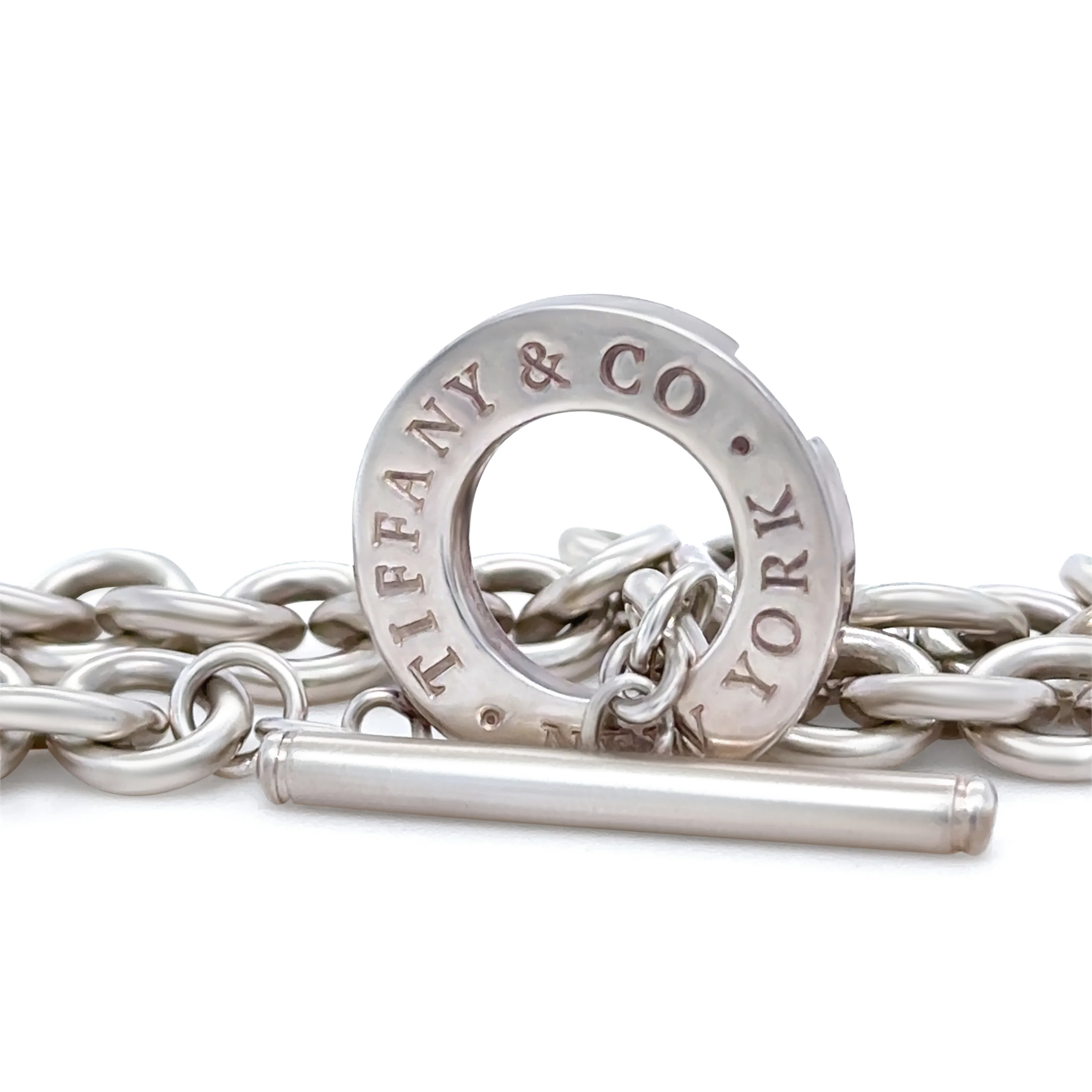 Tiffany & Co Sterling Silver Toggle Bracelet - Image 3