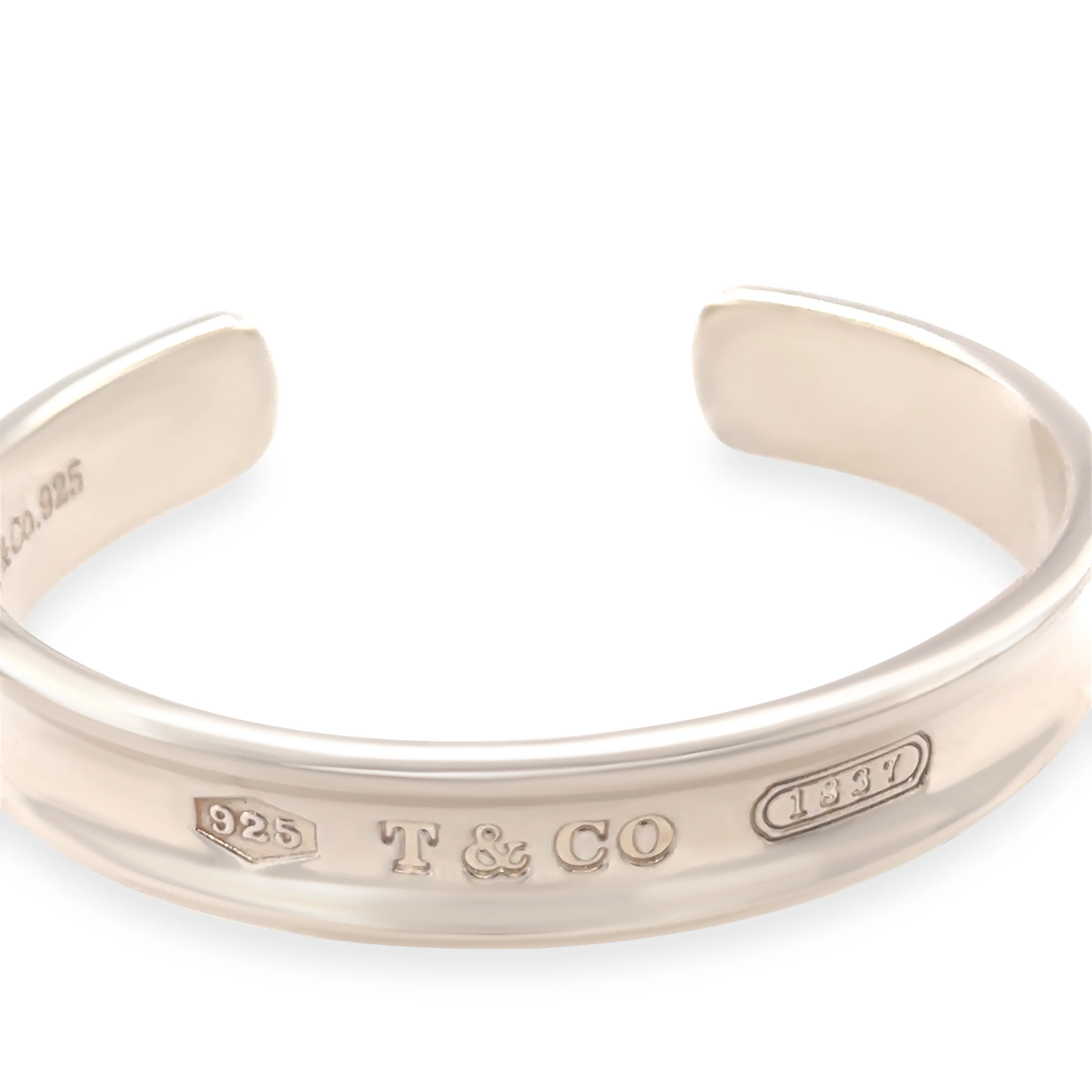 Tiffany & Co. Sterling Silver Vintage 1837 Bracelet 51.29g - Image 2