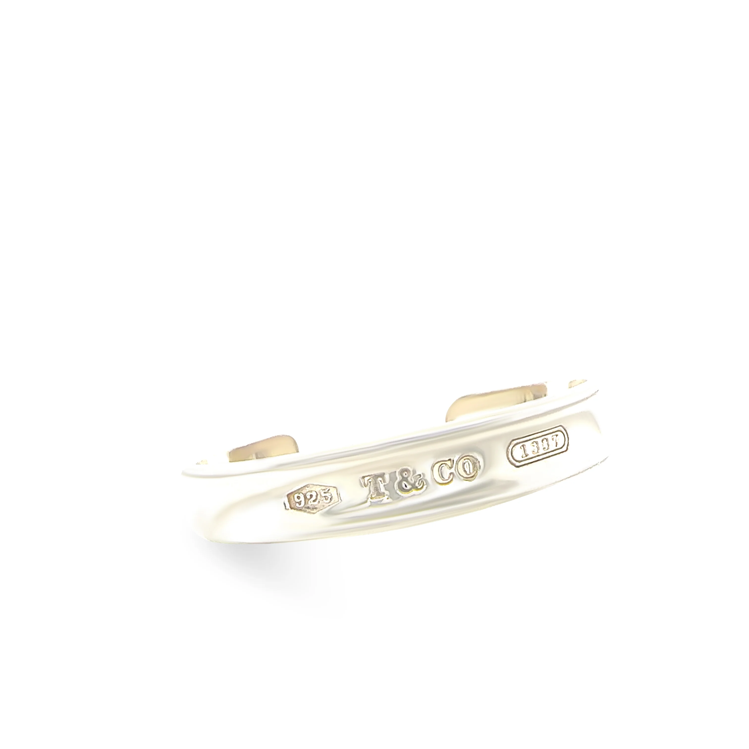 Tiffany & Co. Sterling Silver Vintage 1837 Bracelet 51.29g - Image 3