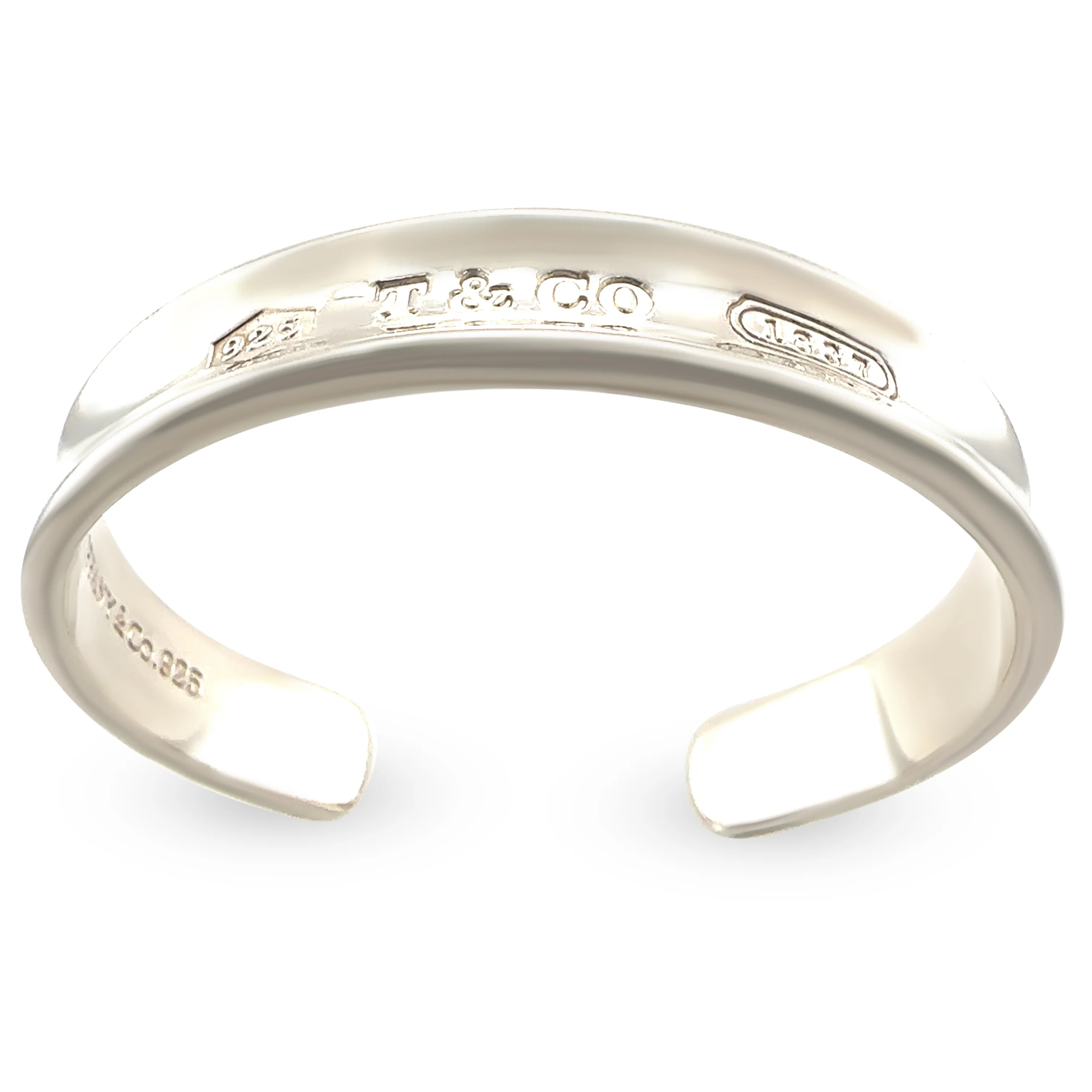 Tiffany & Co. Sterling Silver Vintage 1837 Bracelet 51.29g - Image 4