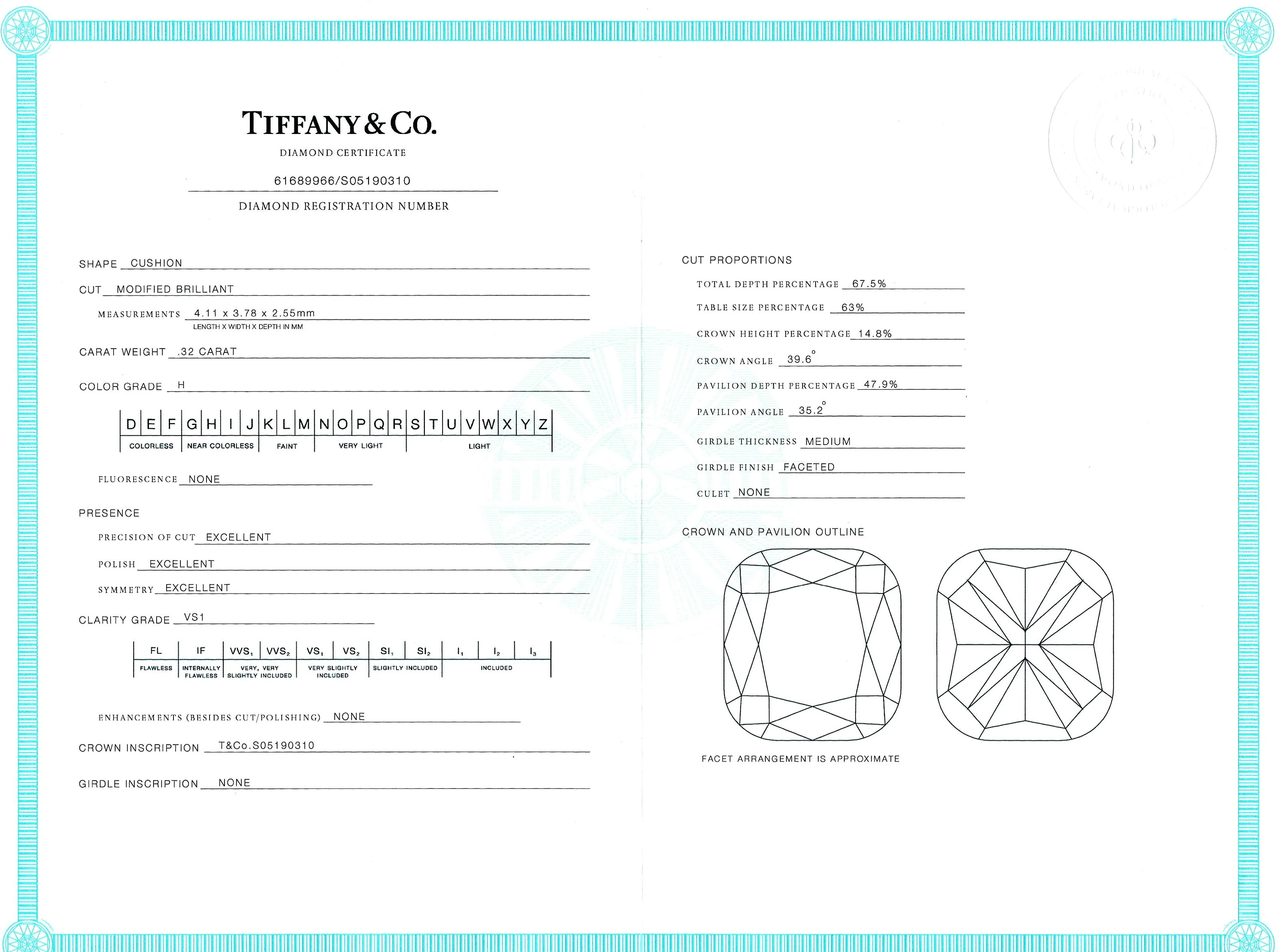 Tiffany & Co Novo Engagement Ring - Image 8
